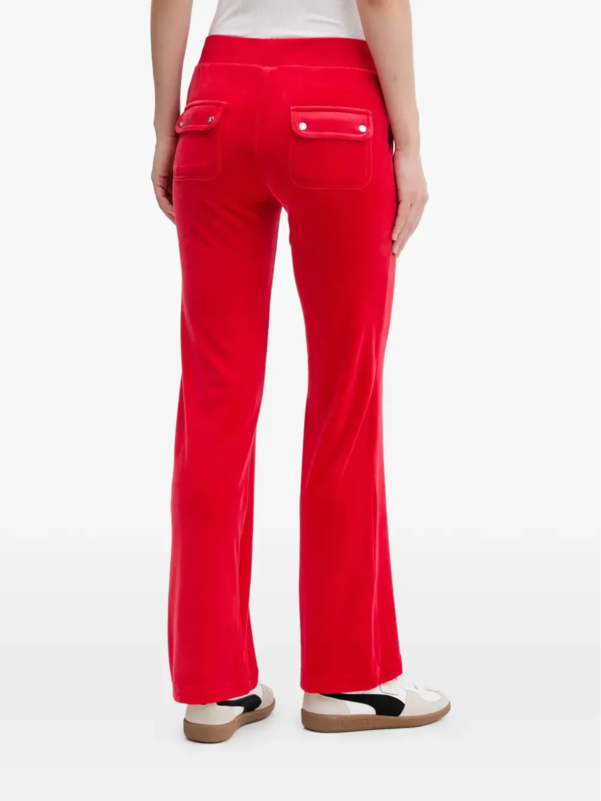 Juicy Couture パッチポケット ドローストリング トラックパンツ - 画像3