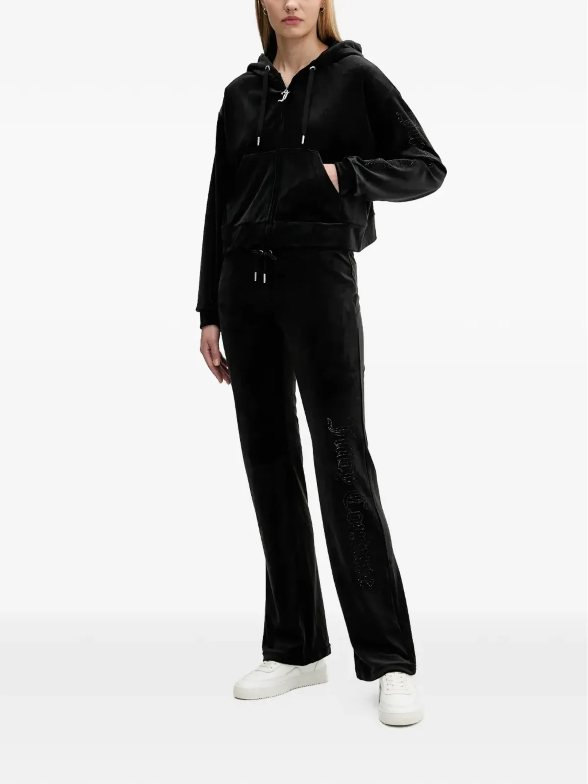 Juicy Couture ポケットジップファスナー付きフーディー - 画像2