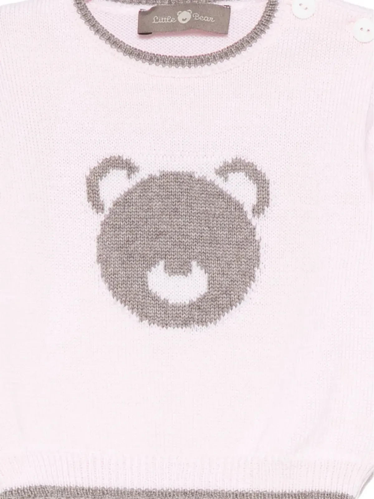 Little Bear クマのグラフィックトップス - 画像3