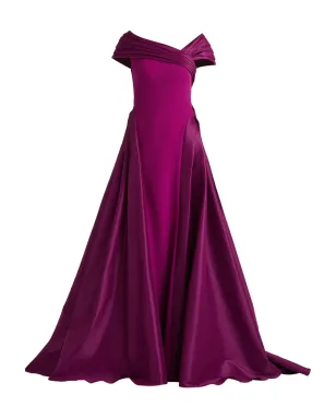 Tadashi Shoji プリーツ入りマキシドレス - サムネイル1