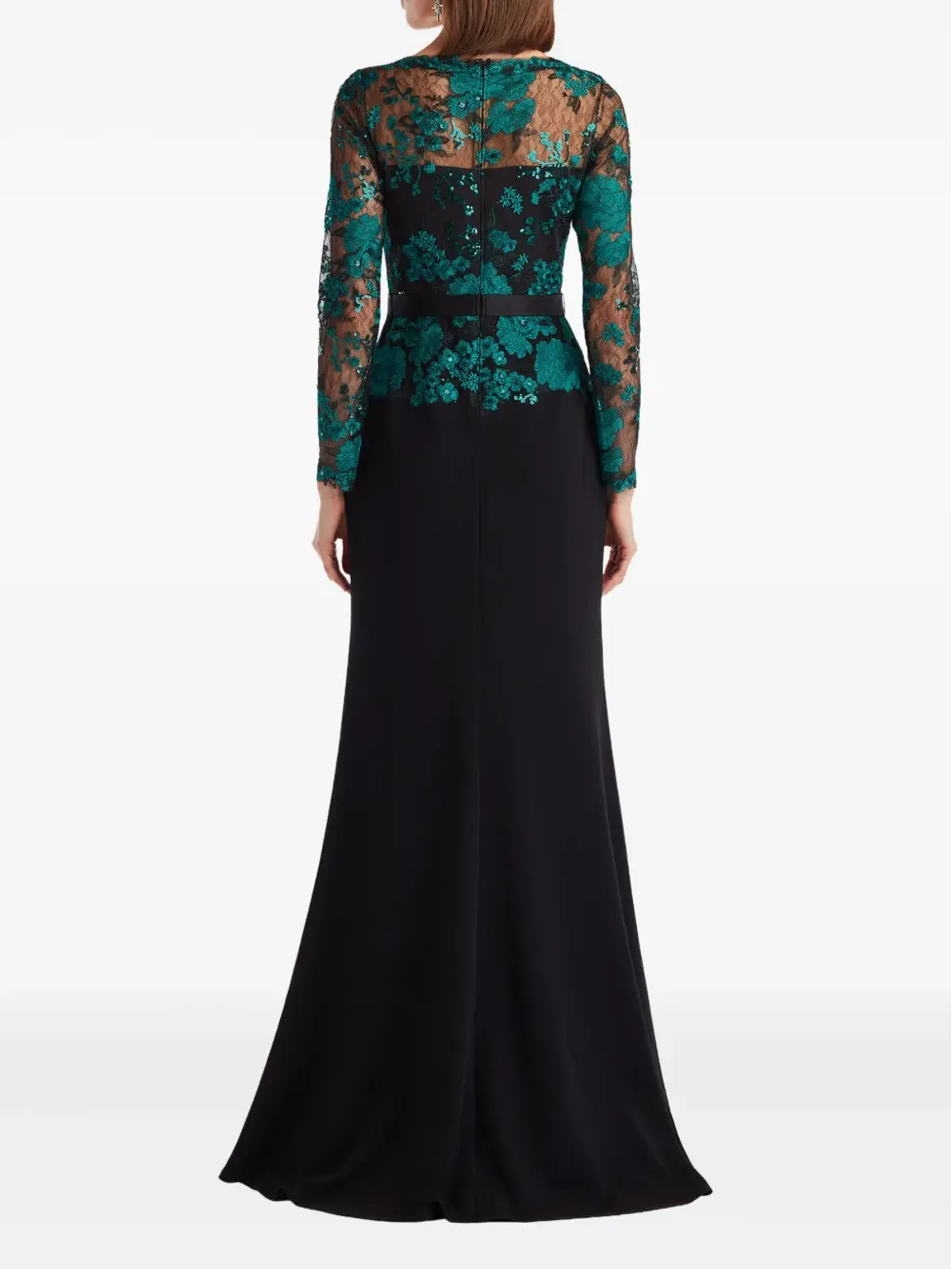 Tadashi Shoji 花柄エンブリッシュメント入りマキシドレス - 画像3