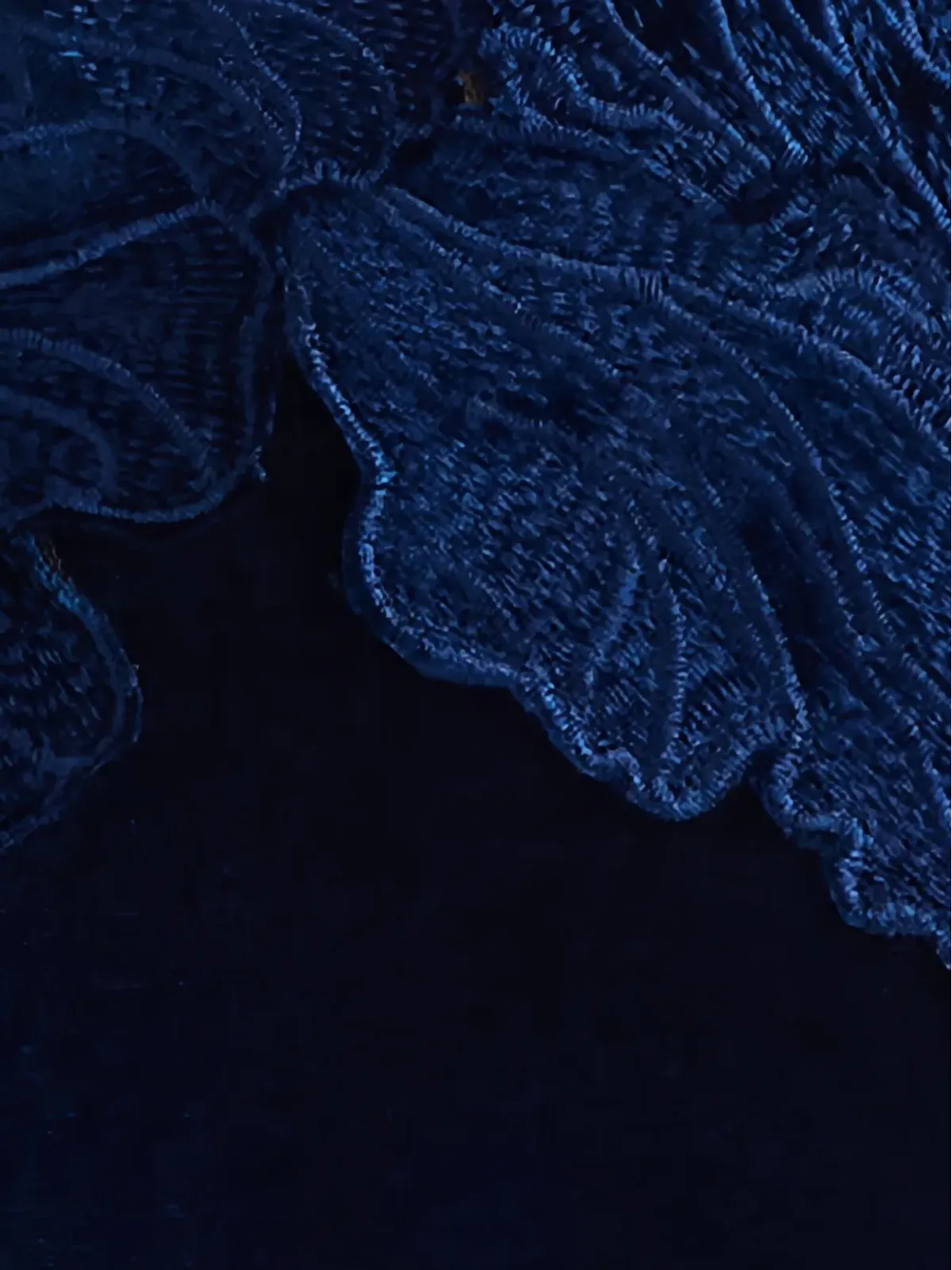 Tadashi Shoji 花柄ディテール ロングスリーブ マキシドレス - 画像5