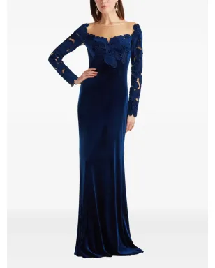 Tadashi Shoji 花柄ディテール ロングスリーブ マキシドレス - サムネイル2