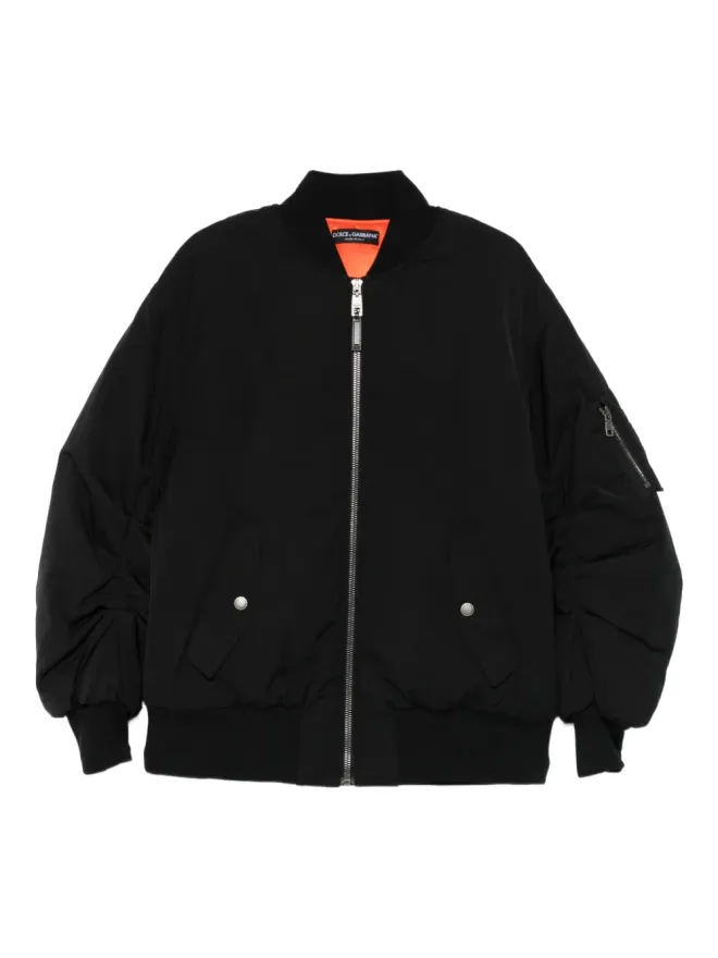 Dolce & Gabbana Dolce & Gabbana ジップファスナー付きボンバージャケットの商品画像