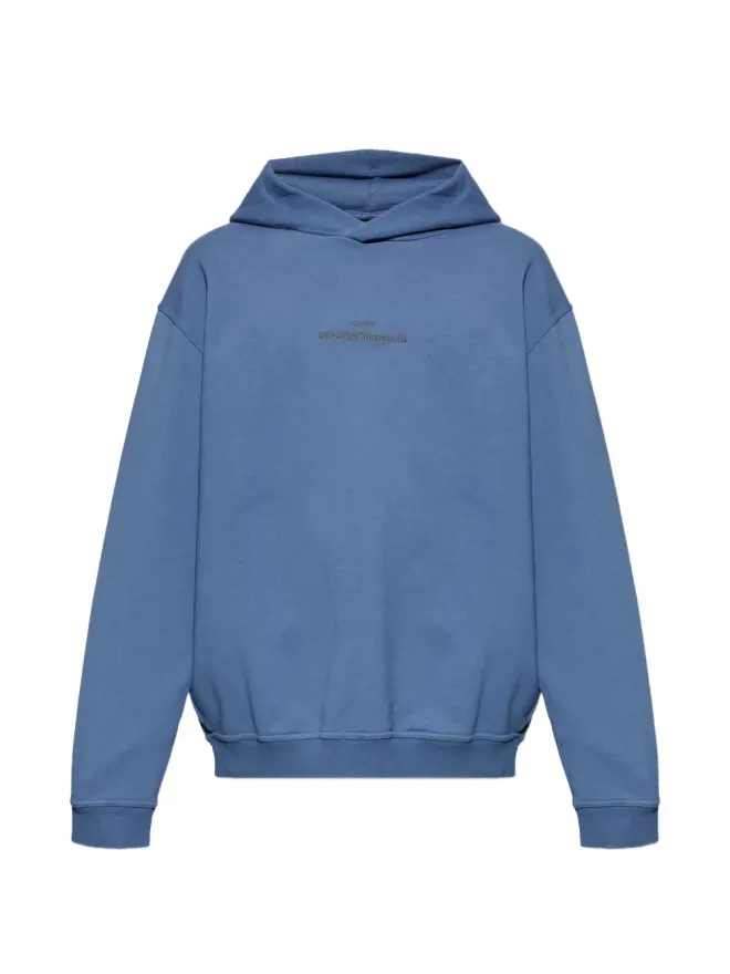 Maison Margiela Maison Margiela ロゴフーディ ブルーの商品画像