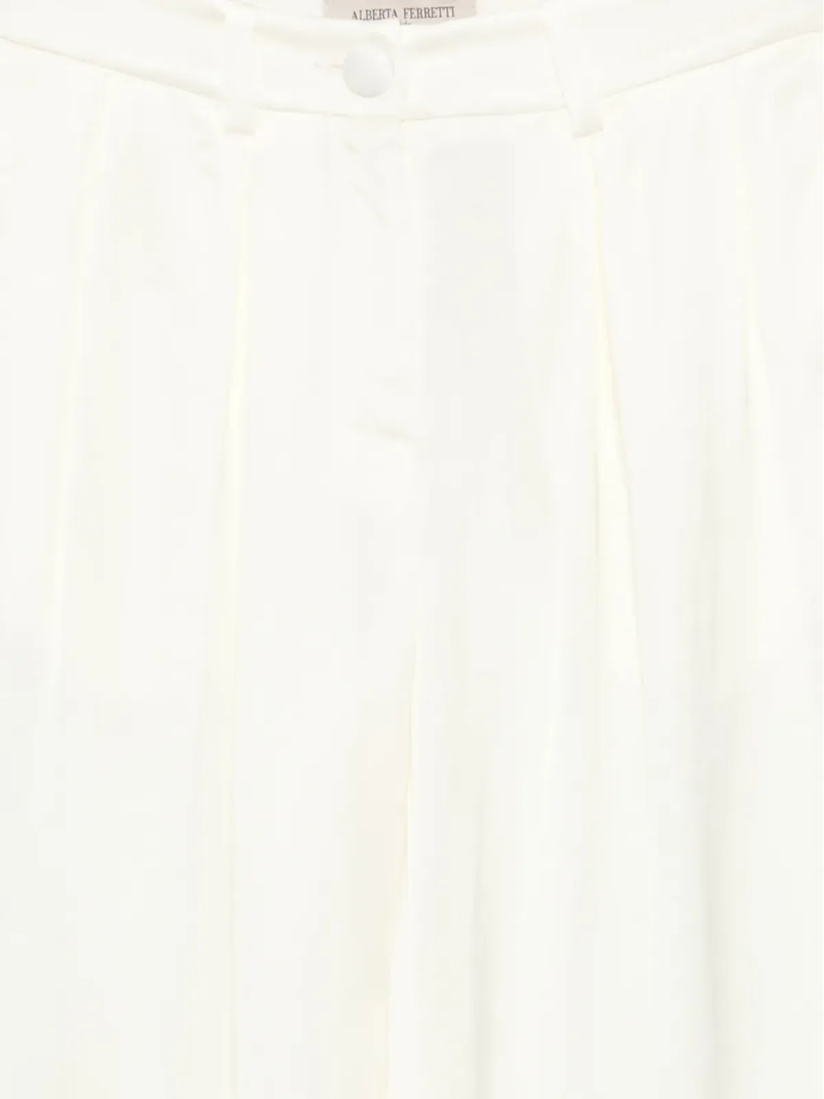 Alberta Ferretti Kids サテンプリーツパンツ - 画像3