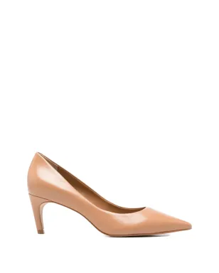 CARRANO ポインテッドトゥ レザー パンプス - サムネイル1