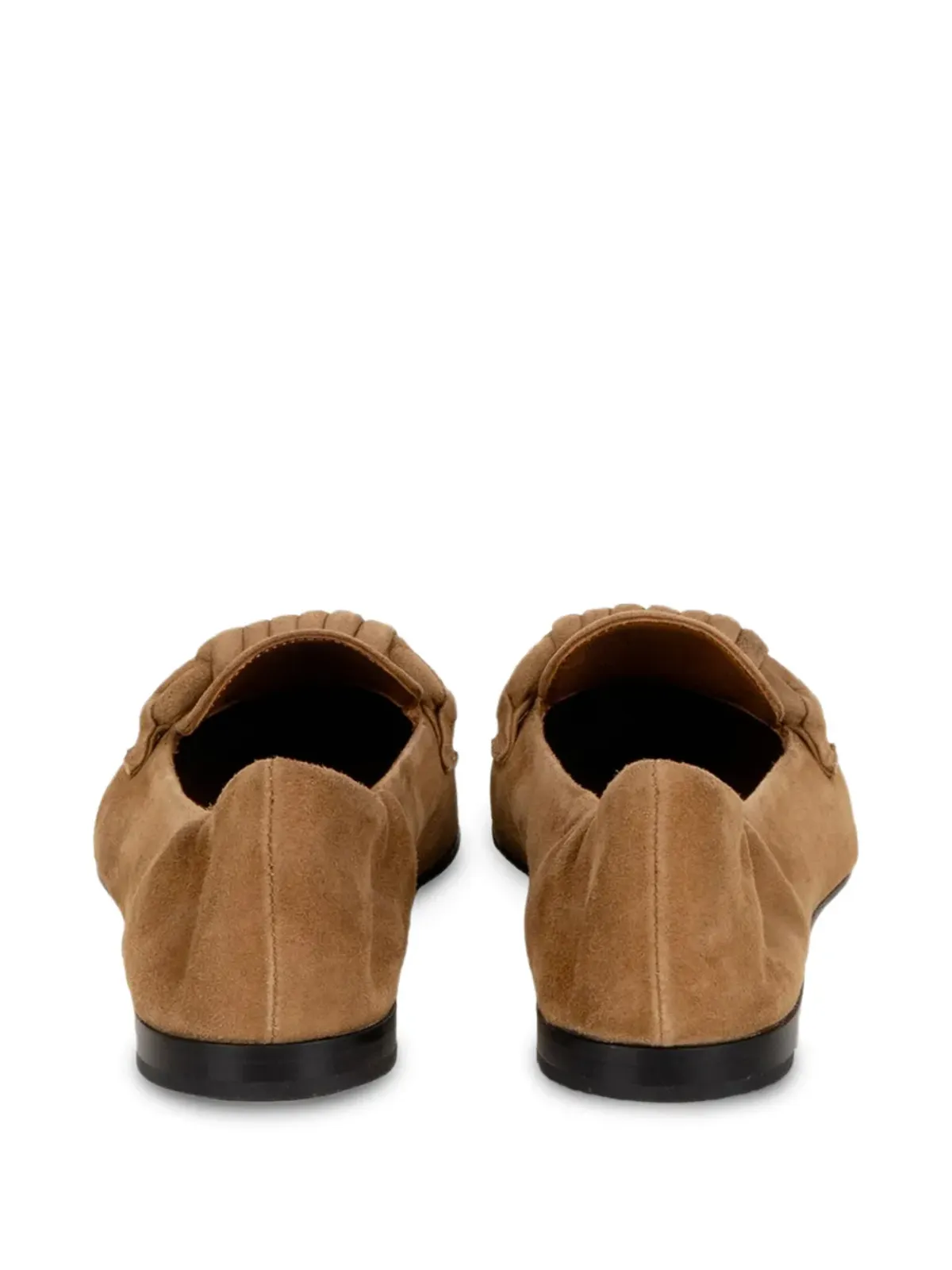 Pomme D´Or suede loafers - Neutrals - 画像3