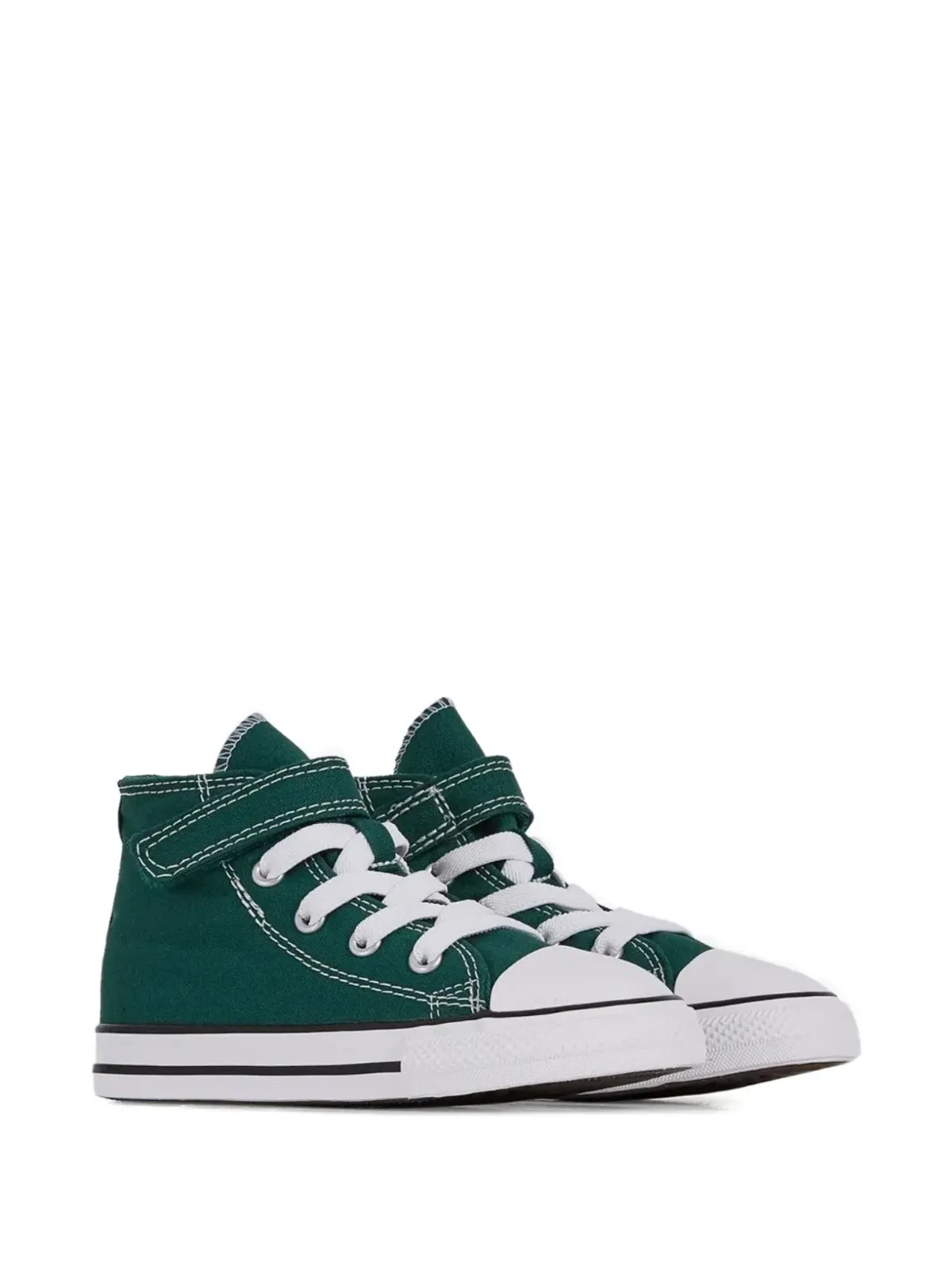 Converse Kids チャック・テイラー オールスター ハイカットスニーカー グリーン - 画像2