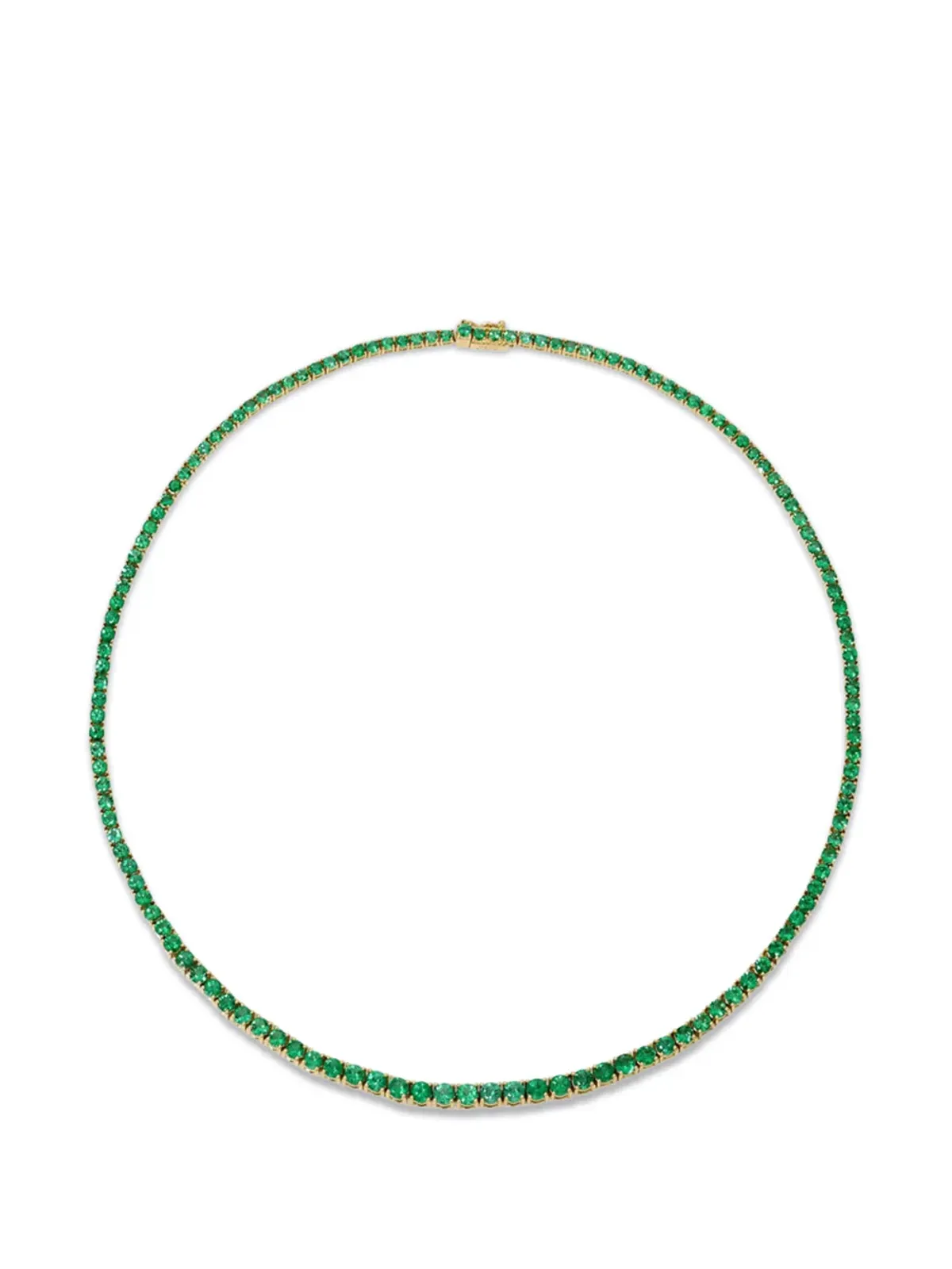 Anita Ko Hepburn emerald necklace - Gold - 画像1