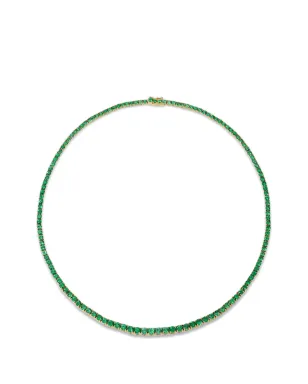 Anita Ko Hepburn emerald necklace - Gold - サムネイル1