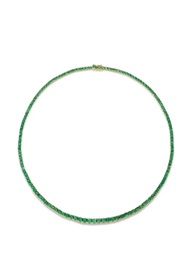 Anita Ko Anita Ko Hepburn emerald necklace - Goldの商品画像