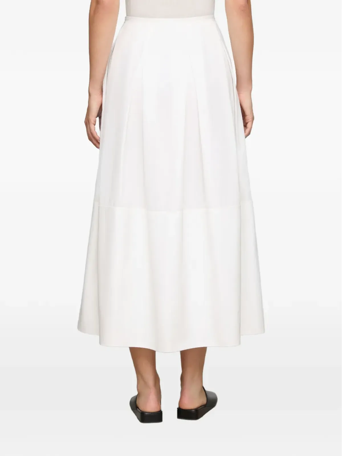 Lafayette 148 インバーテッドプリーツマキシスカート - 画像3