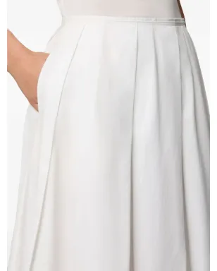 Lafayette 148 インバーテッドプリーツマキシスカート - サムネイル4