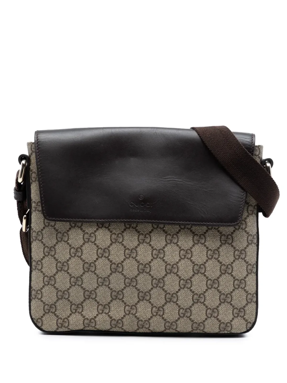 Gucci Pre-Owned GG Supreme Messenger Bag クロスボディバッグ - 画像1