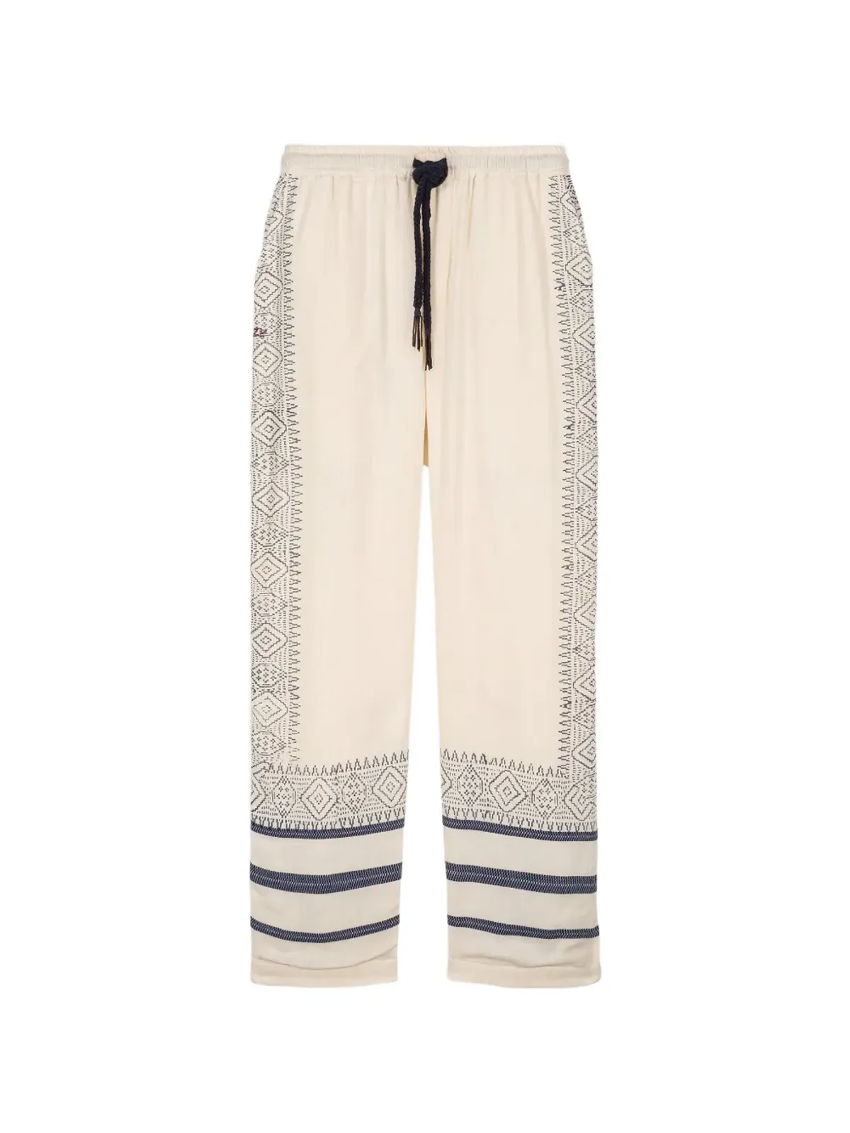 Baziszt Talilo drawstring trousers - Neutrals - 画像1