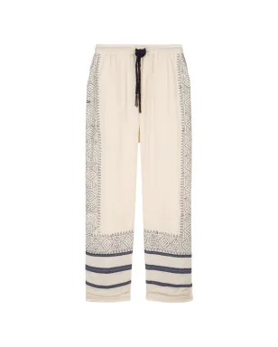 Baziszt Talilo drawstring trousers - Neutrals - サムネイル1