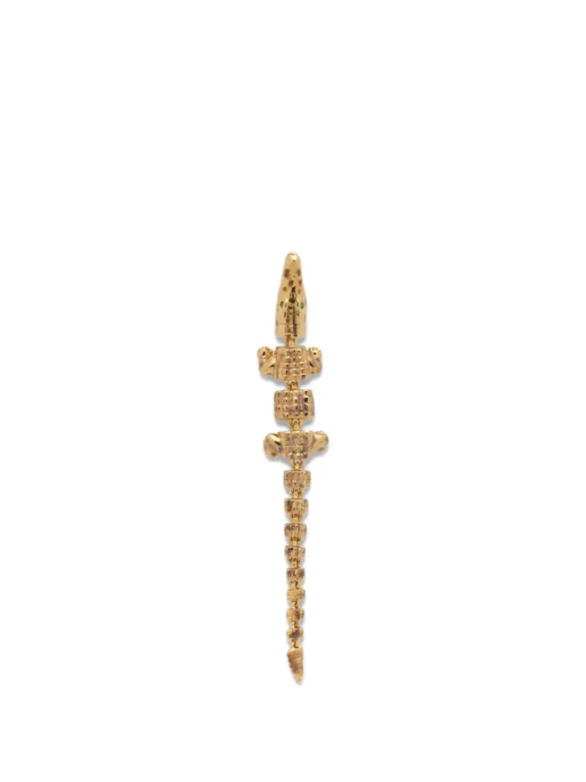Bibi van der Velden Bibi van der Velden アリゲータ Vertebrae バイト イヤリングの商品画像