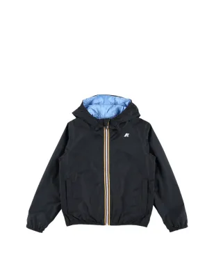 K Way Kids ロゴプリント リバーシブルフード付きジャケット - サムネイル1