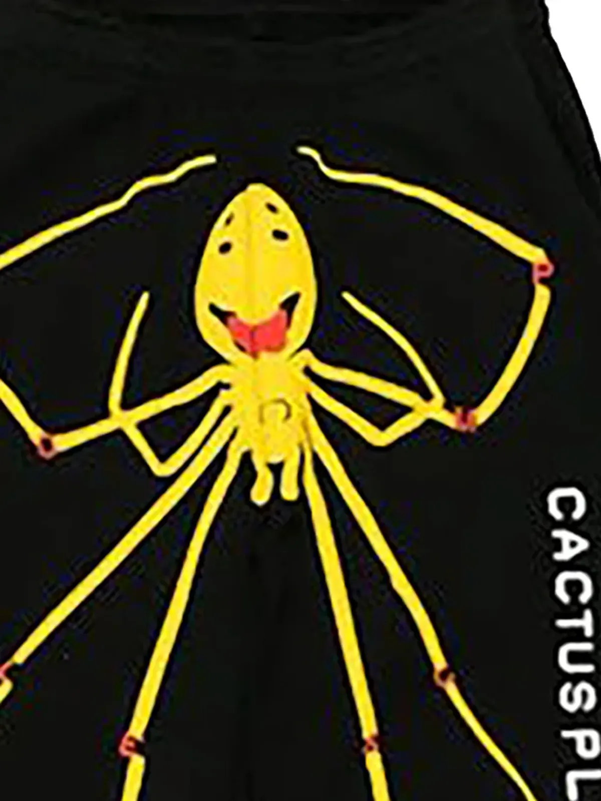 Travis Scott Cactus Plant Flea Market × ComplexCon スマイリースパイダープリント ワイドレッグ トラックパンツ - 画像2