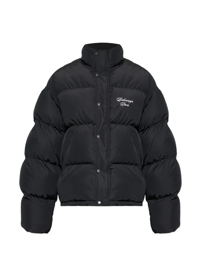 Balenciaga Balenciaga ロゴ入りキルテッドダウンジャケットの商品画像