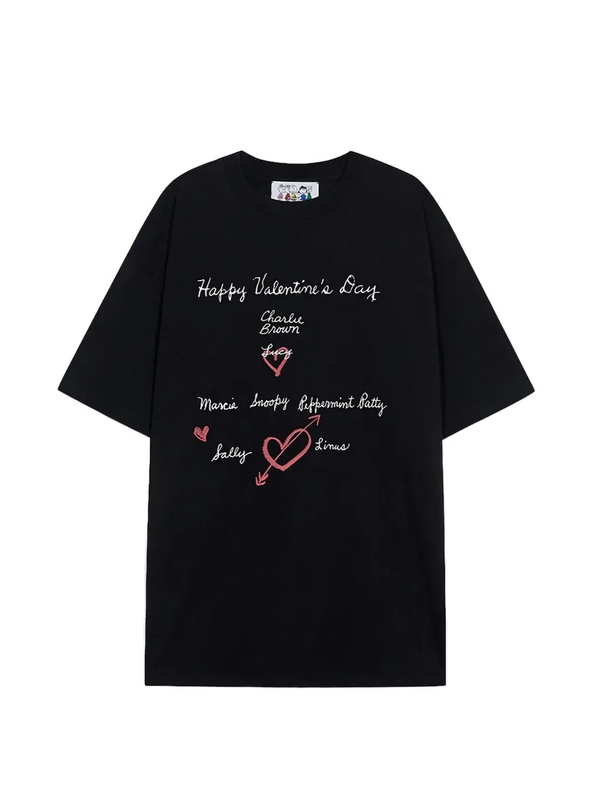 Marge Sherwood ピーナッツ レタリングプリント Tシャツ - 画像1