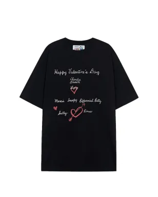 Marge Sherwood ピーナッツ レタリングプリント Tシャツ - サムネイル1