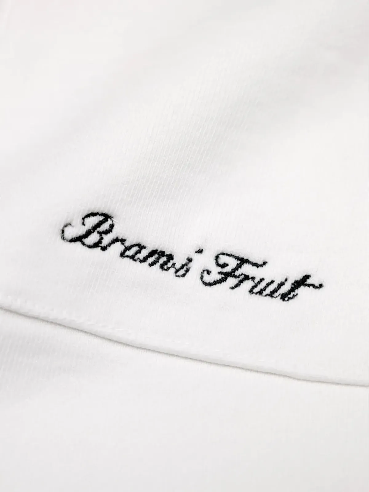 Bram’s Fruit ヴァーシティ ロゴパッチ ショーツ - White - 画像3