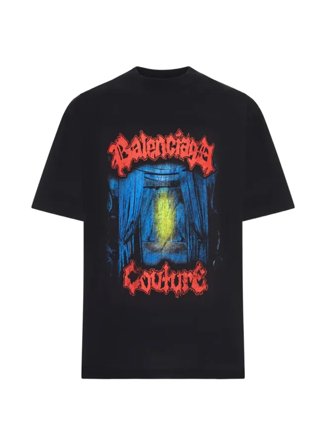 Balenciaga Balenciaga サロン・デ・クチュール プリントディテール Tシャツの商品画像