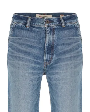 Boro Denim Saitama button-fastening jeans - Blue - サムネイル2
