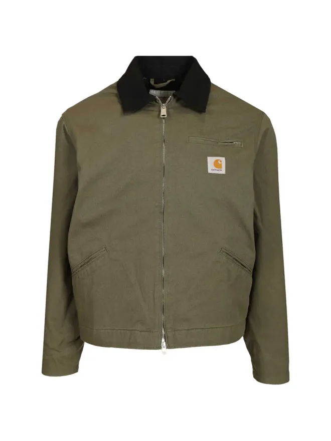 Carhartt WIP Carhartt WIP OG Detroit コントラストカラー襟付きジャケット - グリーンの商品画像