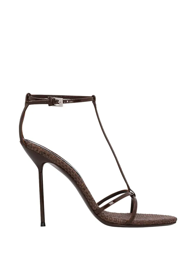 Paris Texas Paris Texas Lidia T-strap サンダル - ブラウンの商品画像