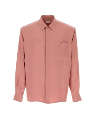 Saint Laurent ポケット付きシルクシャツ - サムネイル1