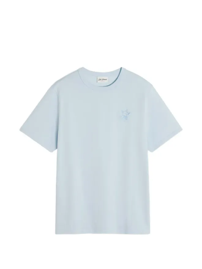 CAFÉ KITSUNÉ CAFÉ KITSUNÉ ショートスリーブTシャツ - ブルーの商品画像