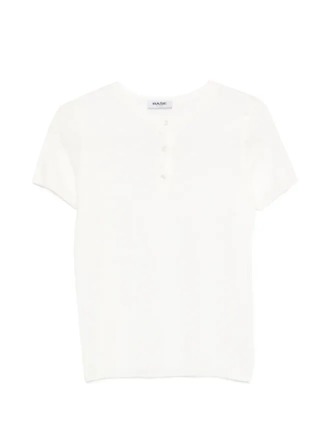 base base ボタン付きTシャツの商品画像