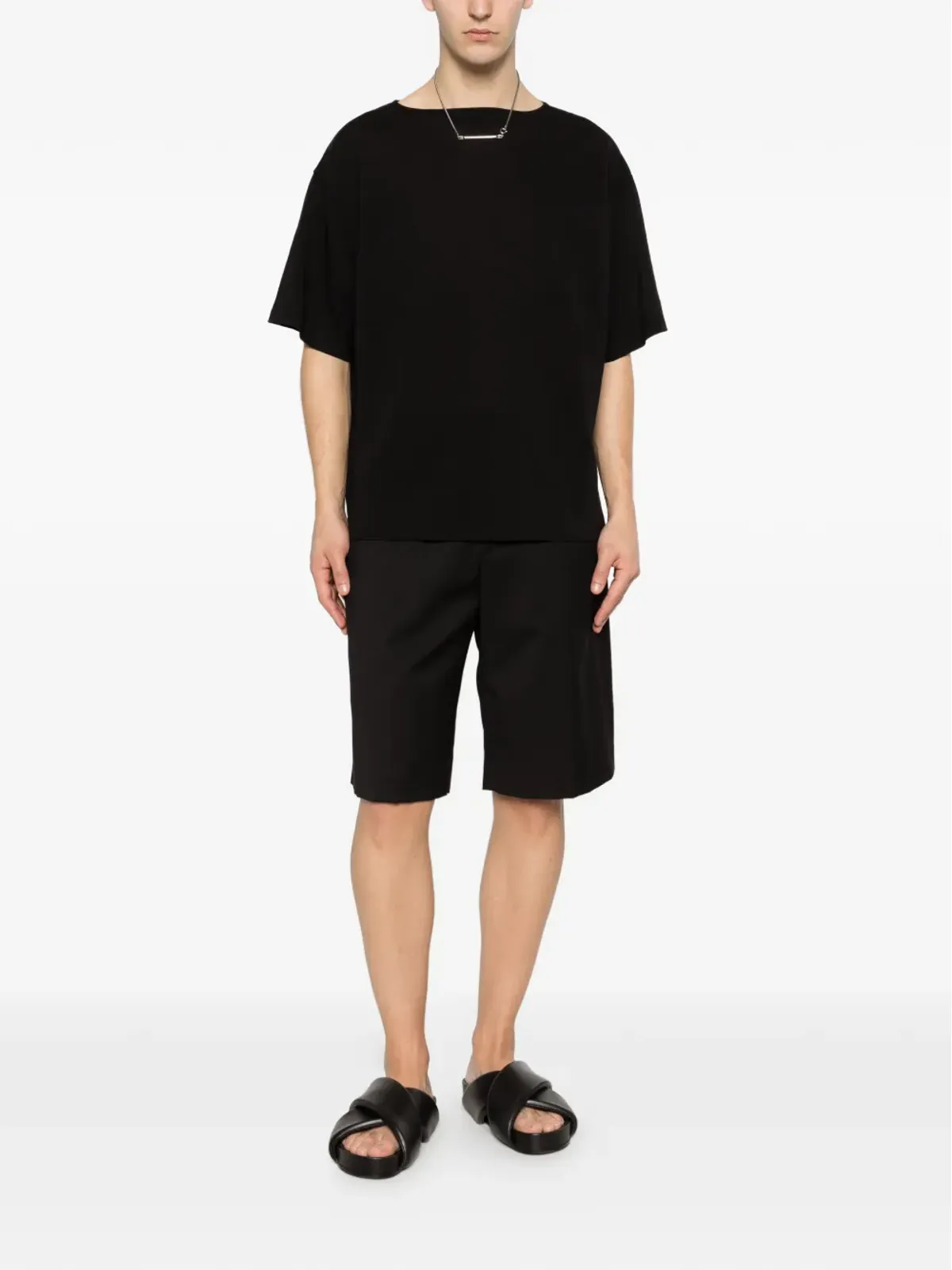 Kaptain Sunshine 短袖クルーネックTシャツ ブラック - 画像2