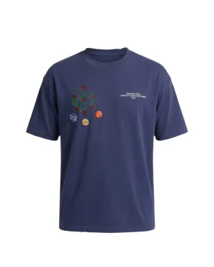 BLDG4 ビーズ装飾Tシャツ - サムネイル1