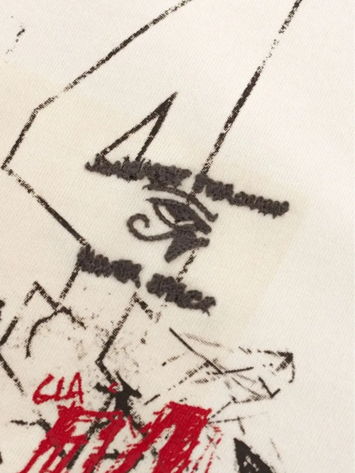BLDG4 グラフィックプリント Tシャツ - 画像5