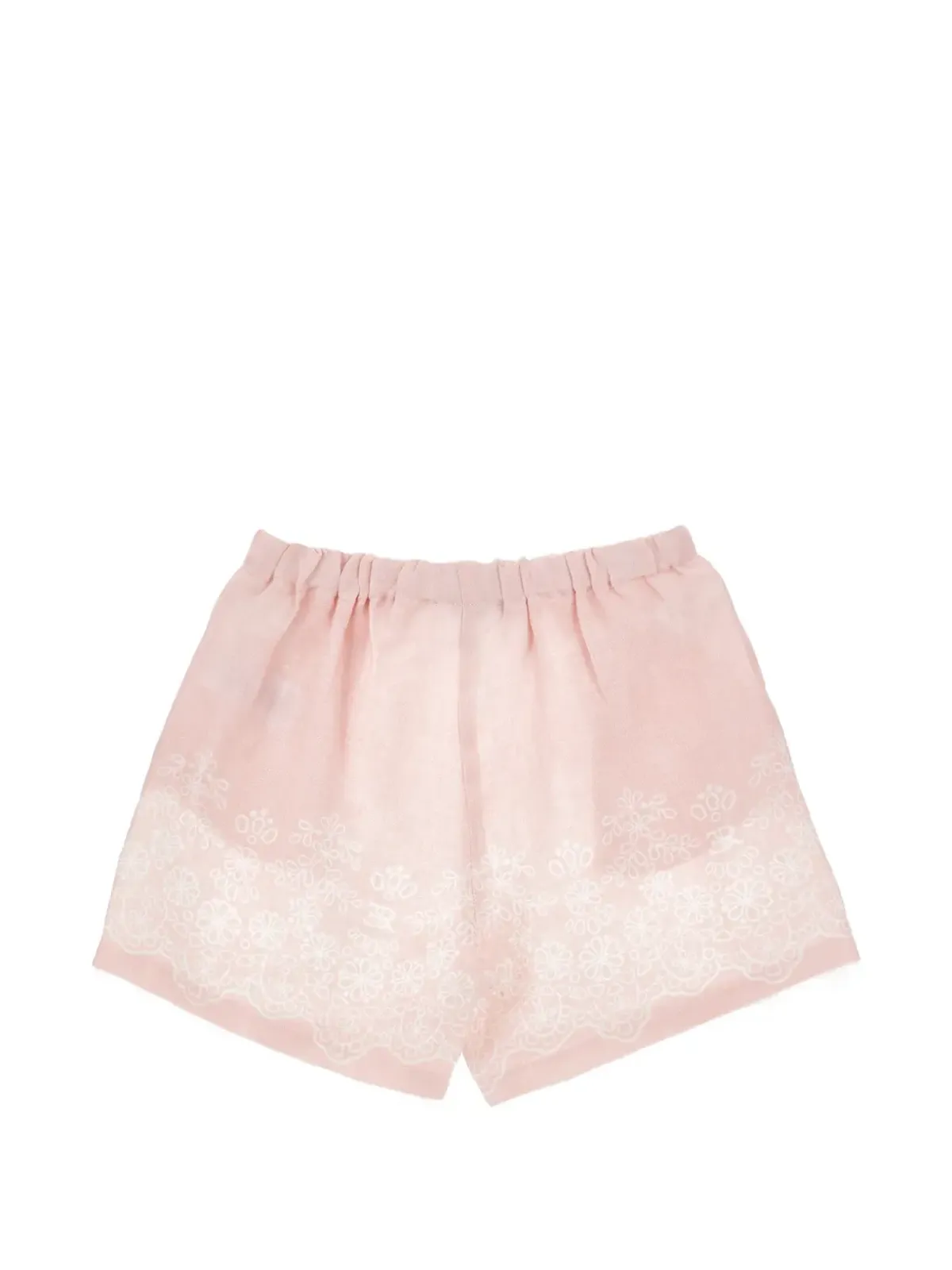 Ermanno Scervino Junior 花刺繍ショーツ - 画像2