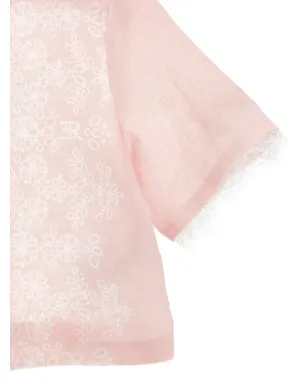 Ermanno Scervino Junior 花刺繍のシャツ - サムネイル3