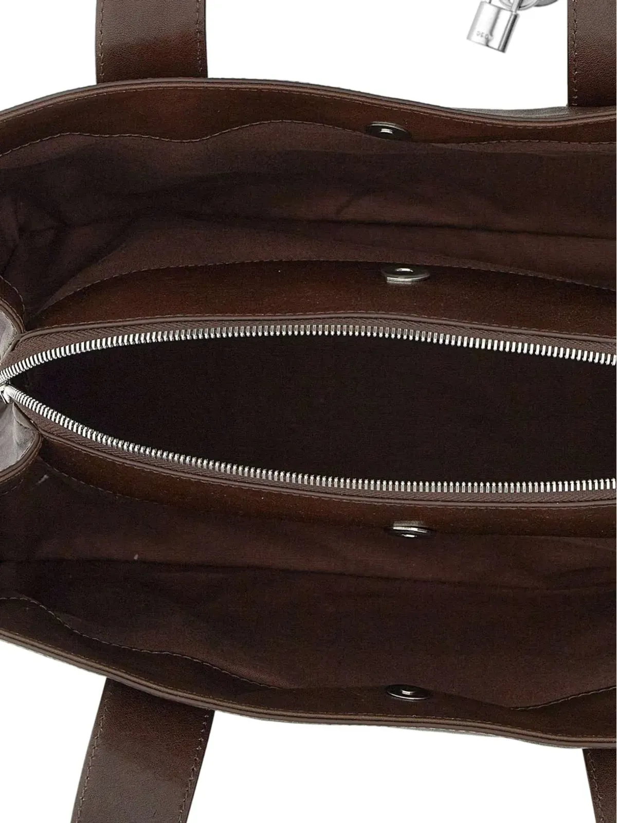 Osoi Shell Duffel レザーショルダーバッグ - 画像5