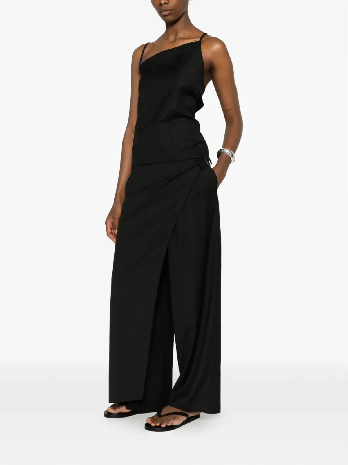 La Piscine wrap trousers - 画像2