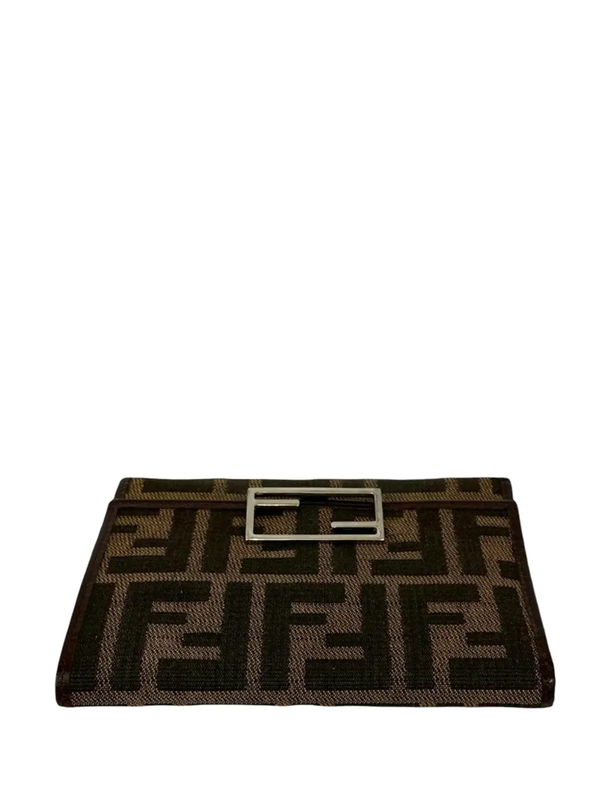 Fendi Pre-Owned 20th Century Zucca Canvas Wallet - Brown - 画像3