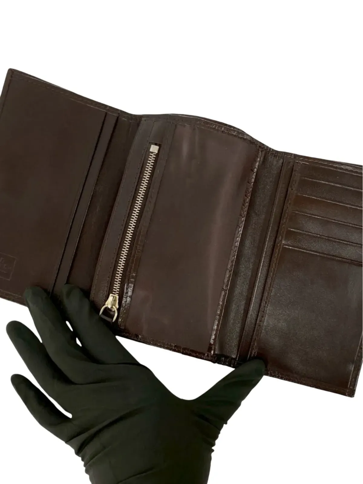 Fendi Pre-Owned 20th Century Zucca Canvas Wallet - Brown - 画像4