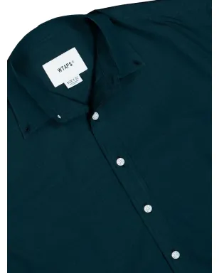 WTAPS BD 07 ボタン留め 長袖シャツ - グリーン - サムネイル3