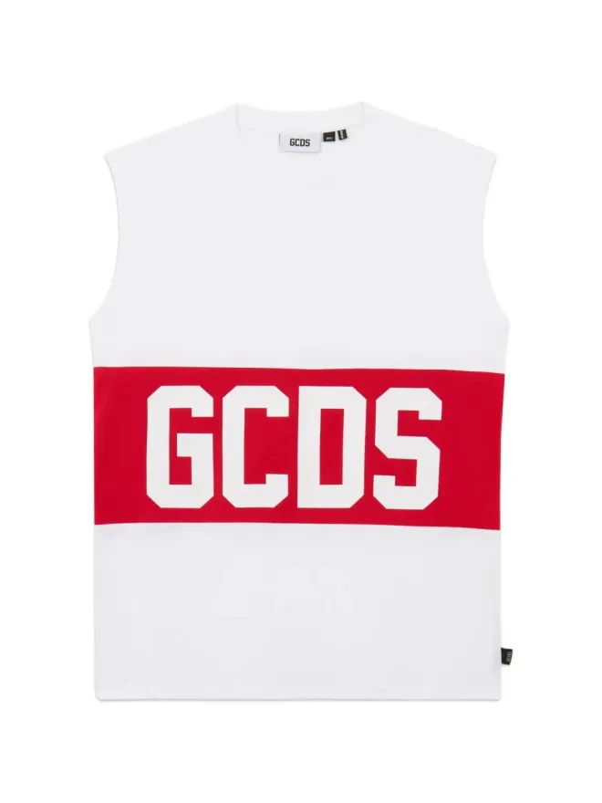 GCDS Kids Gcds Kids カラーブロックTシャツの商品画像