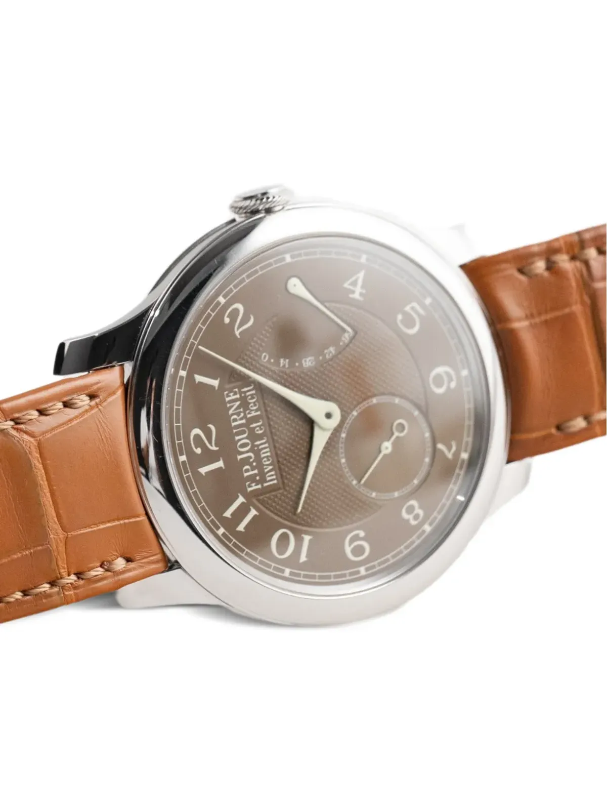 F.P. Journe クロノメトレ・スーヴレイン Havana 40mm ウォッチ - 画像5