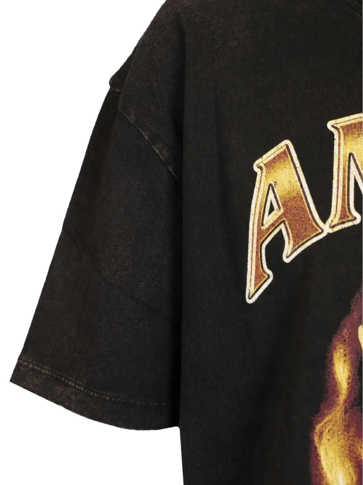 AMISH ロゴディテールTシャツ - 画像5