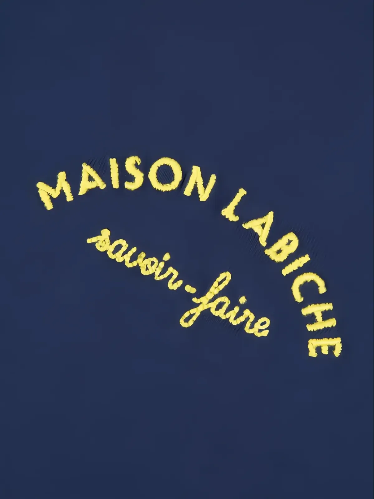 Maison Labiche エンブロイダード Tシャツ - ブルー - 画像2