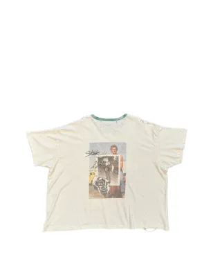 Paly Back To Life Ringer graphic-print T-shirt - Neutrals - サムネイル2